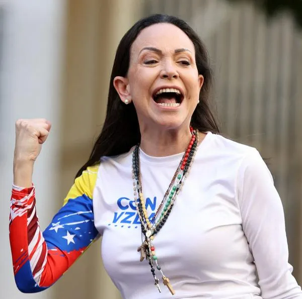 María Corina Machado fue detenida. 