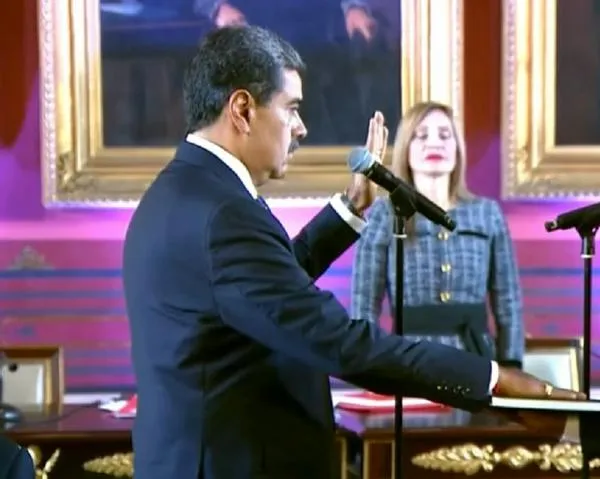 Nicolás Maduro se posesionó como presidente de Venezuela de 2025 a 2031: hizo juramento