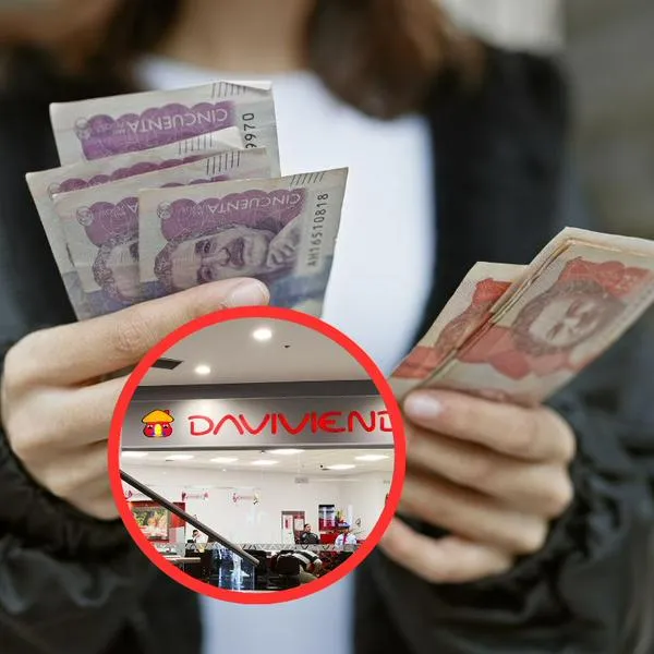 Aclaran cuánto puede ganar un usuario de Davivienda si invierte 1'000.000 de pesos en un CDT del banco. Hay tazas y plazos.  