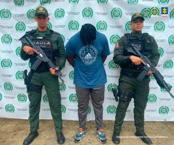 Capturaron en Chocó a expatrullero de la Policía condenado por el asesinato del entrenador de un gimnasio en Medellín 