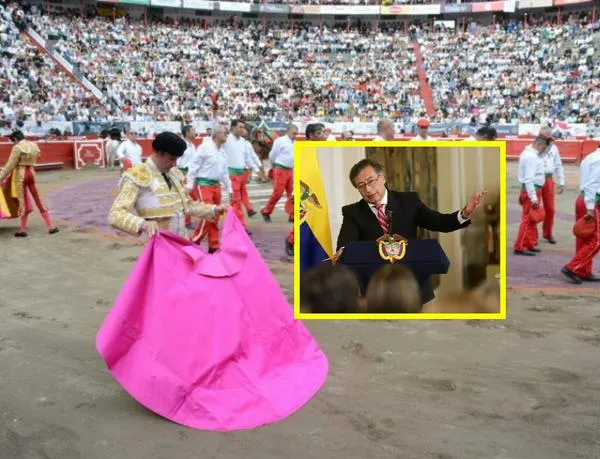 Video: “¡Fuera Petro!”, el grito de los taurinos en la Plaza de Toros de Manizales