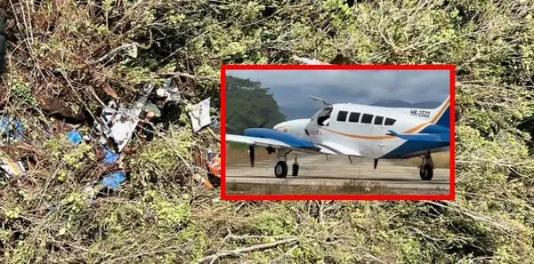 Ya han recuperado 7 de los 10 cuerpos que dejó el accidente de avioneta en Urrao