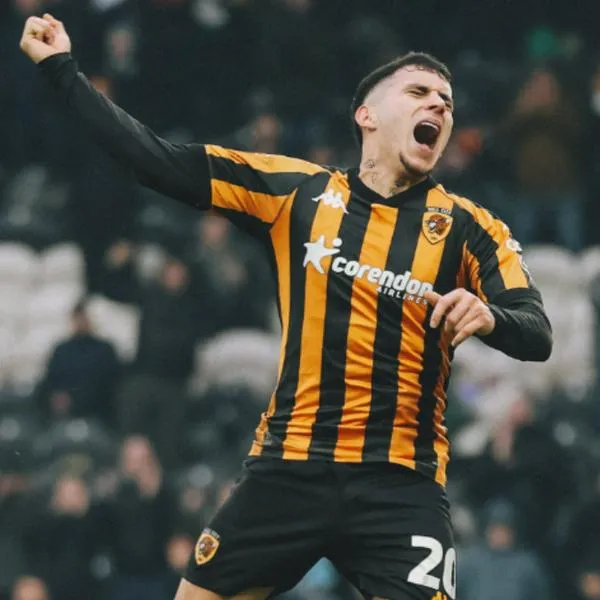 Gustavo Puerta marcó gol en Inglaterra: así fue su anotación con Hull City, en FA Cup