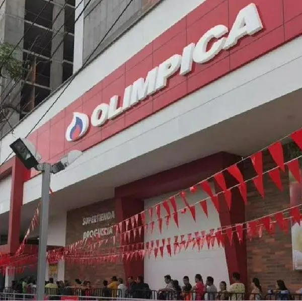 Olímpica saca promoción de computadores. 