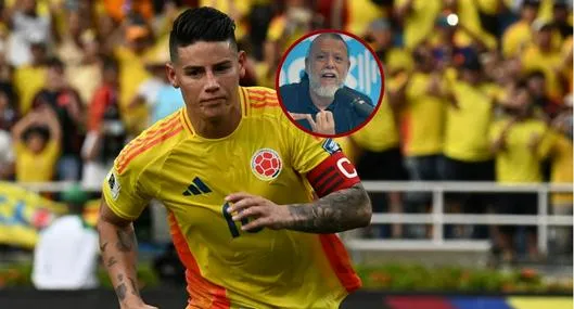 Críticas a James por no fichar con Junior.