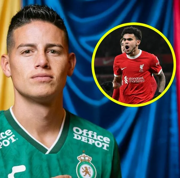 James Rodríguez, a propósito del sueldo que va a recibir en León en comparación con el de Luis Díaz en Liverpool: detalles