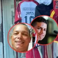 Joven compró 100 camisetas de Junior de James Rodríguez y perdió la inversión luego de que se cayó el fichaje