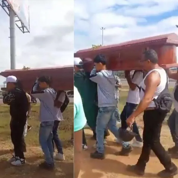 Funeral al ritmo de ‘Coqueta’, del 'Heredero': video es viral