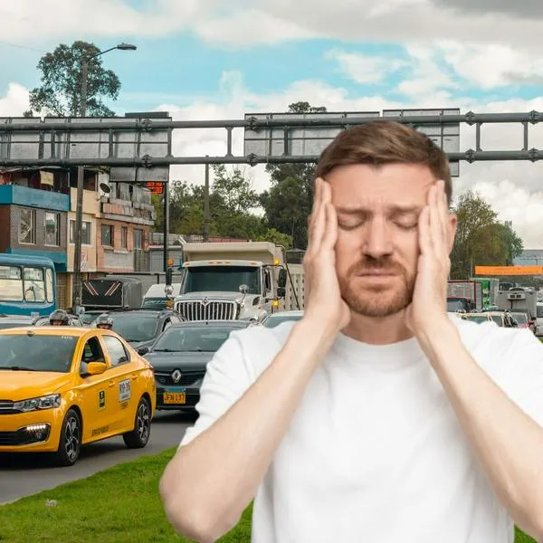 Problemas por los trancones de Bogotá.