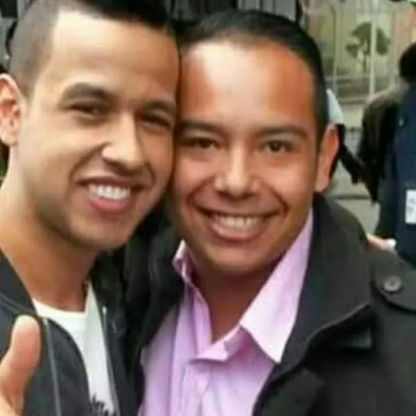 Martín Elías y Miguel Ángel Díaz, dos de los hijos de Diomedes Díaz que han muerto.