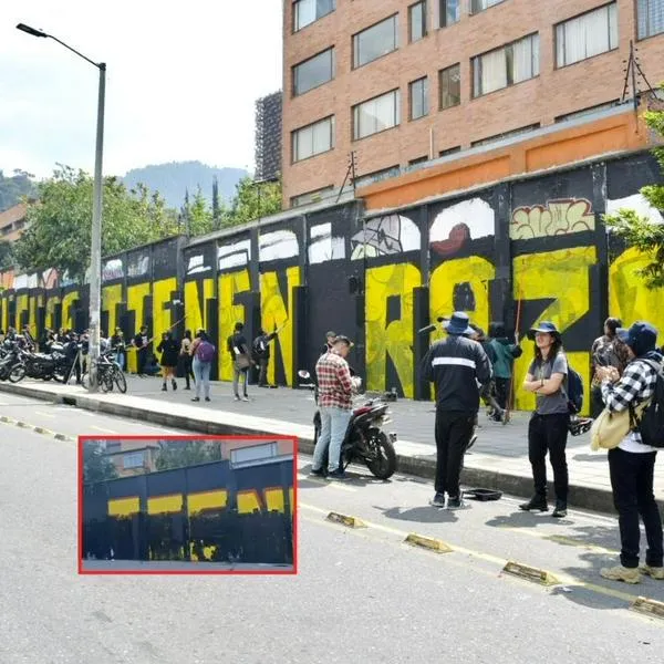 Las cuchas tienen razón en Bogotá fue borrado: así quedó