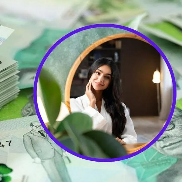 Imagen de referencia de cuidado personal y dinero colombiano.