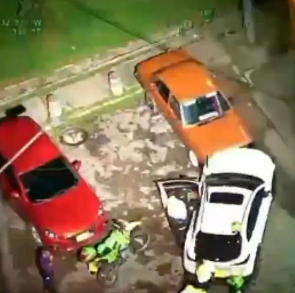Persecución de película en Bogotá: helicóptero ayudó a recuperar carro que se habían robado en la localidad de Usaquén. 