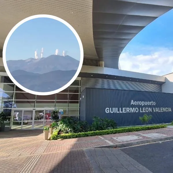 Cierre temporal del aeropuerto de Popayán por ceniza volcánica del Puracé