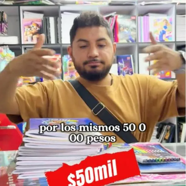 Local de útiles escolares en Bogotá vende combos desde 50000 pesos: ¿dónde es?