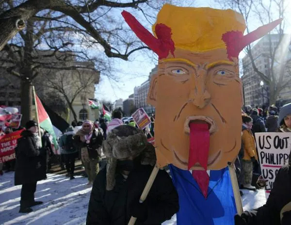 En Estados Unidos, la protesta anti-Trump palidece ante la ola MAGA