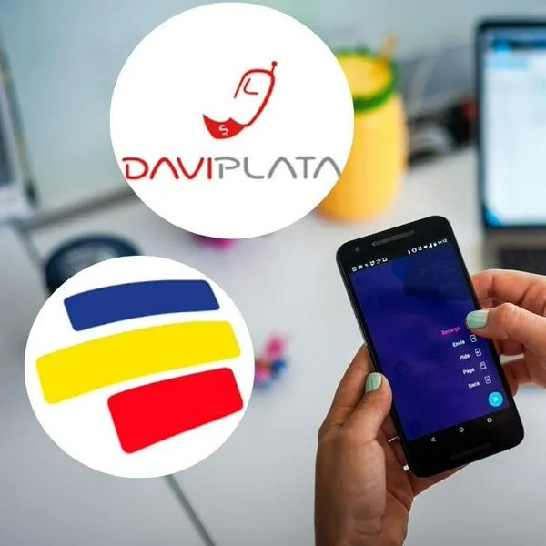 Imagen de referencia de Bancolombia, Daviplata y Nequi.