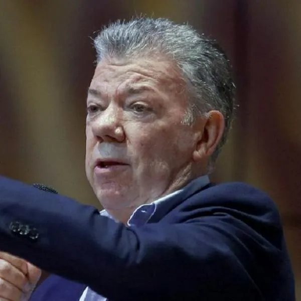 Imagen del expresidente de Colombia Juan Manuel Santos.