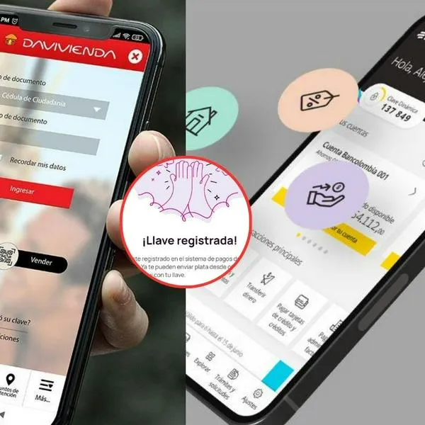 Transferencias gratis entre Bancolombia y Davivienda: paso a paso