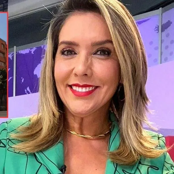 Imagen de presentadora Mónica Rodríguez y Famisanar.