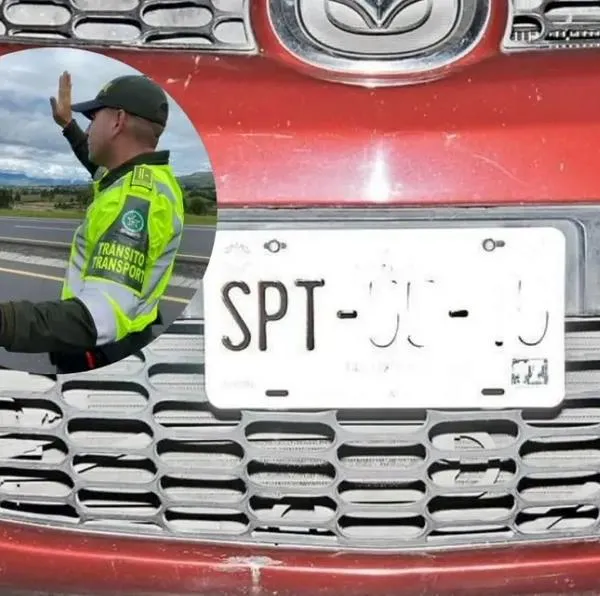Esta es la multa por cubrir la placa de su carro o moto en Colombia, según el Código de Tránsito