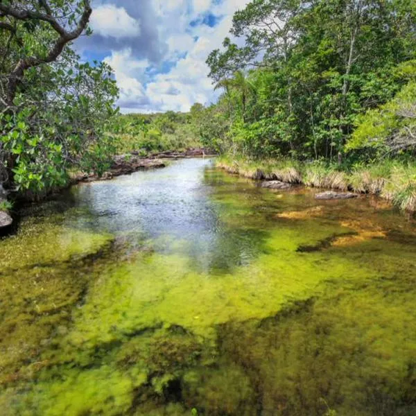 Foto de río en La Macarena, en nota de cómo llegar a la Laguna del Silencio en Meta, con pasos puntuales del recorrido