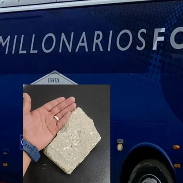 Video bus de Millonarios atacado en Santa Marta y partido no se jugaría