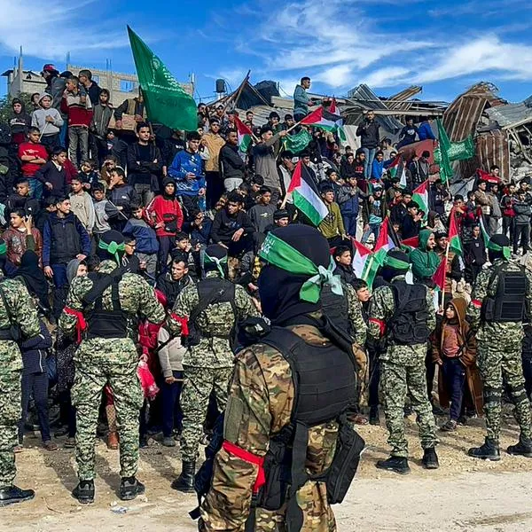 Liberación de rehenes en Gaza.