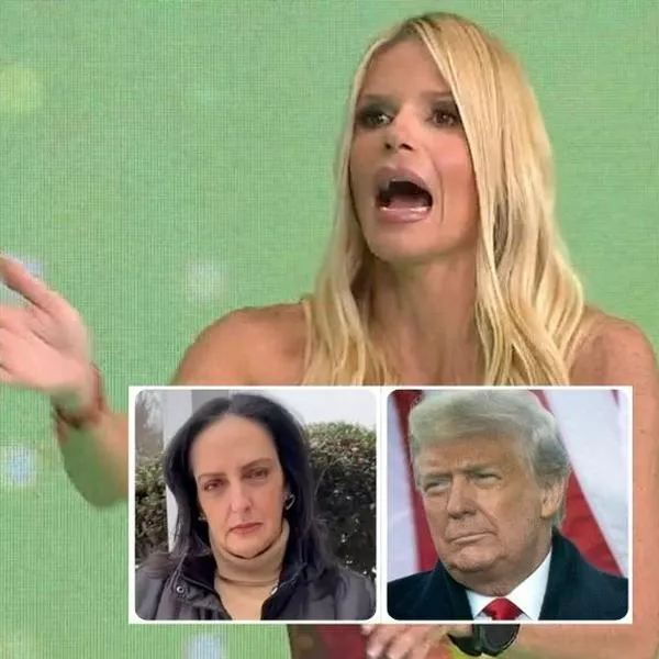 Fotos de Mary Méndez, María Fernanda Cabal y Donaldo Trump, en nota de qué dijo Mary Méndez sobre María Fernanda Cabal en posesión de Donald Trump