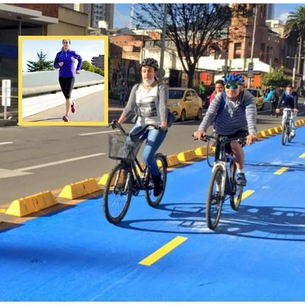 Cómo funciona la Ciclovía en Bogotá: se puede correr en la ciclorruta en la semana