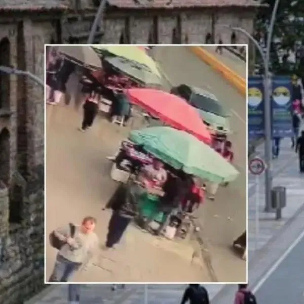 Sicariato en el centro de Bogotá que dejó un muerto quedó en video