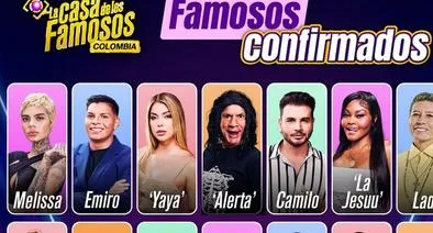 Quiénes son los participantes de 'La casa de los famosos' 2025, de RCN