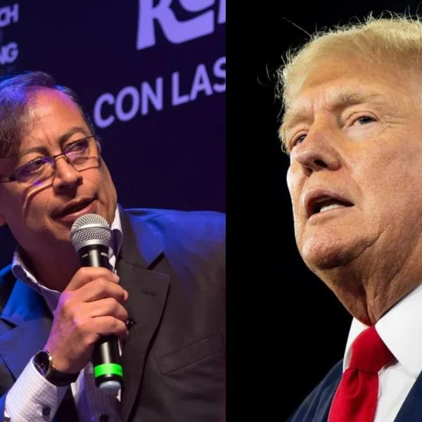 Gustavo Petro y Donald Trump iniciaron fuerte enfrentamiento
