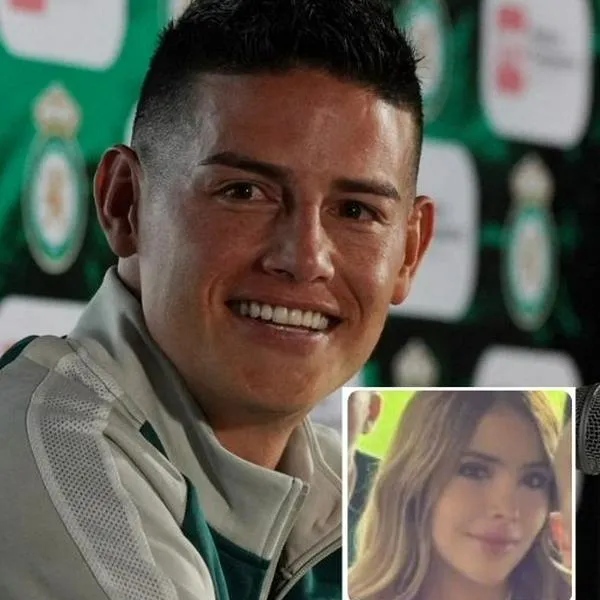 Fotos de James Rodríguez y su novia Luisa Duque, en nota de quién es novia de James Rodríguez, Luisa Duque, a la que besó tras gol en León