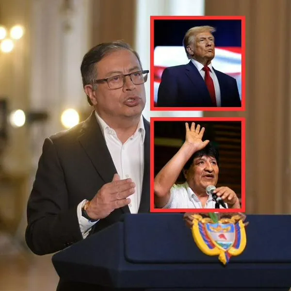 Petro recibió apoyo de Evo Morales por crisis migratoria con Trump en EE. UU.