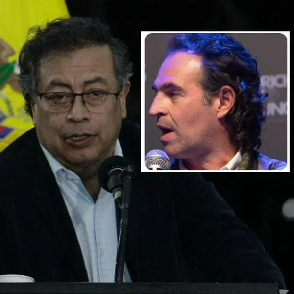 Foto de Gustavo Petro y Federico Gutiérrez, en nota de que Gustavo Petro respondió duro a Federico Gutiérrez por propuesta a Estados Unidos