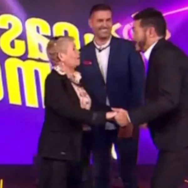 'La abuela' le echó los perros a  Marcelo Cezán en  'La casa de los famosos'
