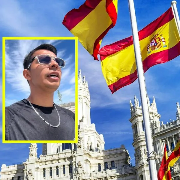 Colombiano en España mostró cómo es trabajar repartiendo paquetes en España y contó ganancias: video