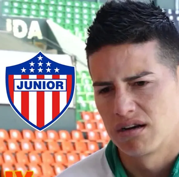 James Rodríguez, a propósito de lo que dijo de su frustrada llegada al Junior de Barranquilla: video