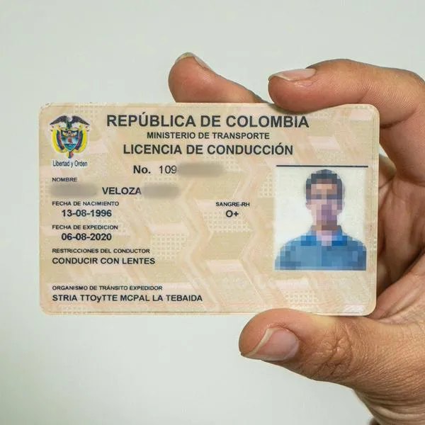 Licencia perdida.