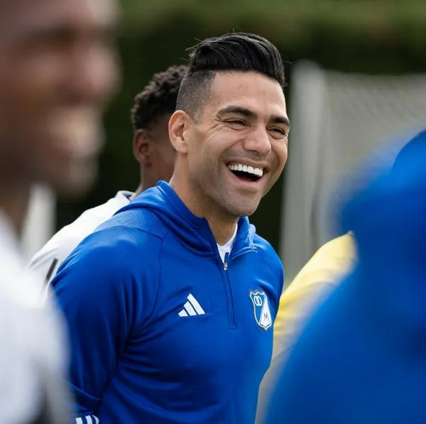 Radamel Falcao, a propósito de su continuidad en Millonarios