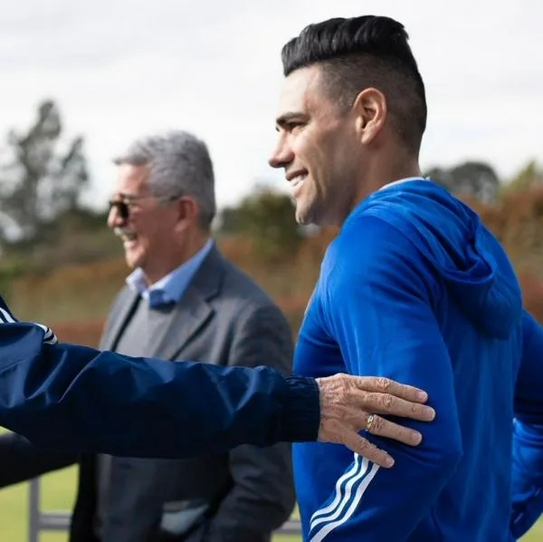 Radamel Falcao García renovó con Millonarios y ya entrena con el equipo: fotos