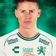 Partidos de James Rodríguez en León se podrán ver en Colombia; Andrea Guerrero lo confirmó