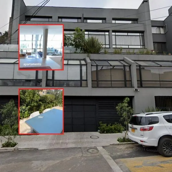 Apartamento en Chicó Alto, Bogotá, que cuesta 12 millones de arriendo.