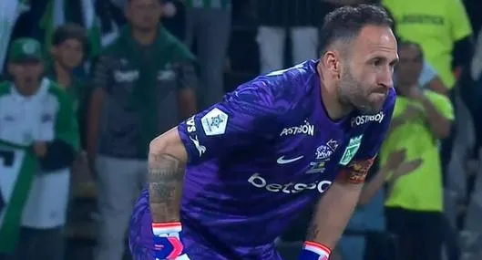 David Ospina, lesionado en Atlético Nacional por golpe en final Superliga