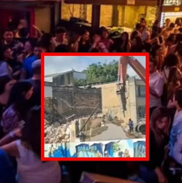 Demolición de edificio Armando Récords en Bogotá quedó registrado en video