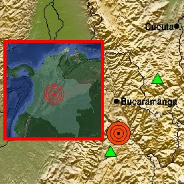 Temblor fuerte en Colombia hoy 2025-01-30 de magnitud 4.5