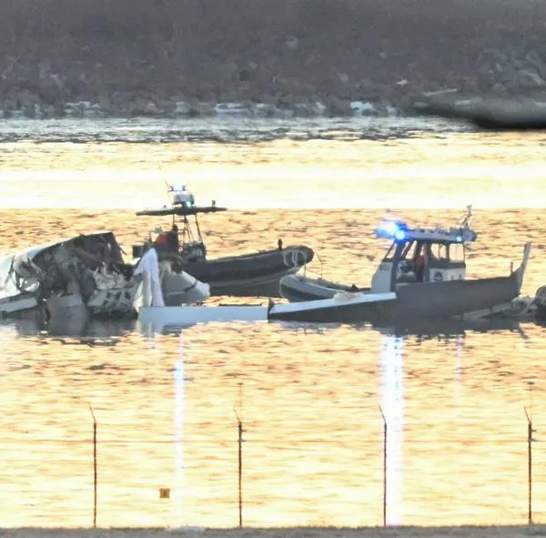 Avión de American Airlines que se accidentó en Washington: no hay sobrevivientes