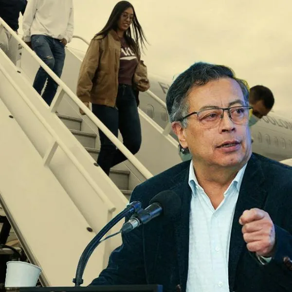 Colombianos deportados desde EE. UU. llegarían en crucero, dice Gustavo Petro