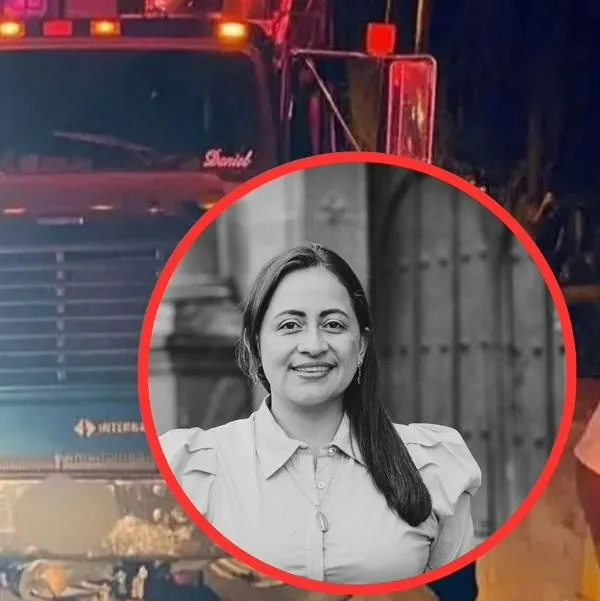 Lina Sierra falleció en accidente en San Gil.